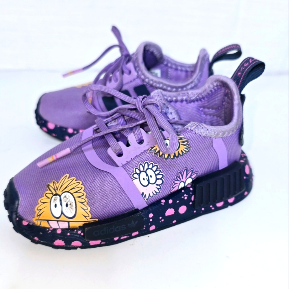 ADIDAS NMD_R1 x KEVIN LYONS JUNIOR SHOES 'MONSTER' 25 Size 5K